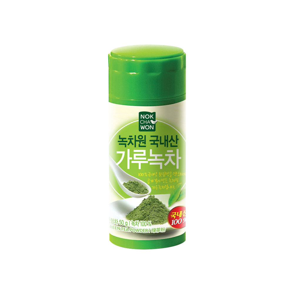 녹차원 국내산 가루녹차 50G - 상품 이미지