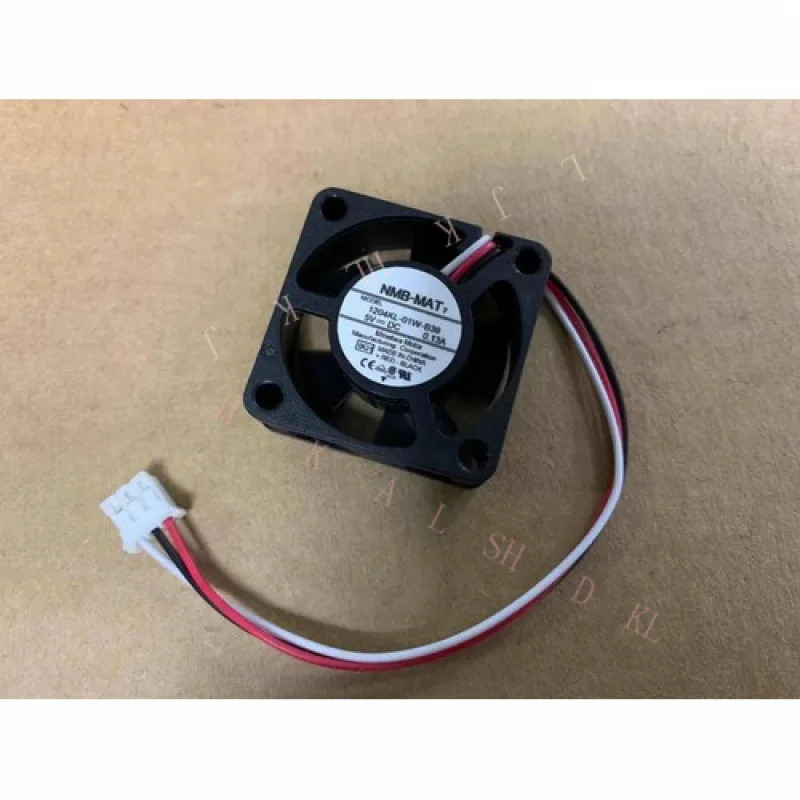 NMB-MAT 1204KL-01W-B39 DC 5V 0.13A 3CM TCFAN 냉각팬 3선용