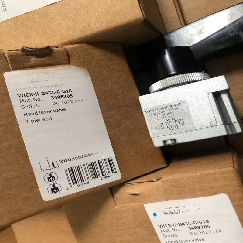 FESTO 로터리 핸들 밸브부품 VHER-P-H-B43C-B-G18-G14-G12 3488205