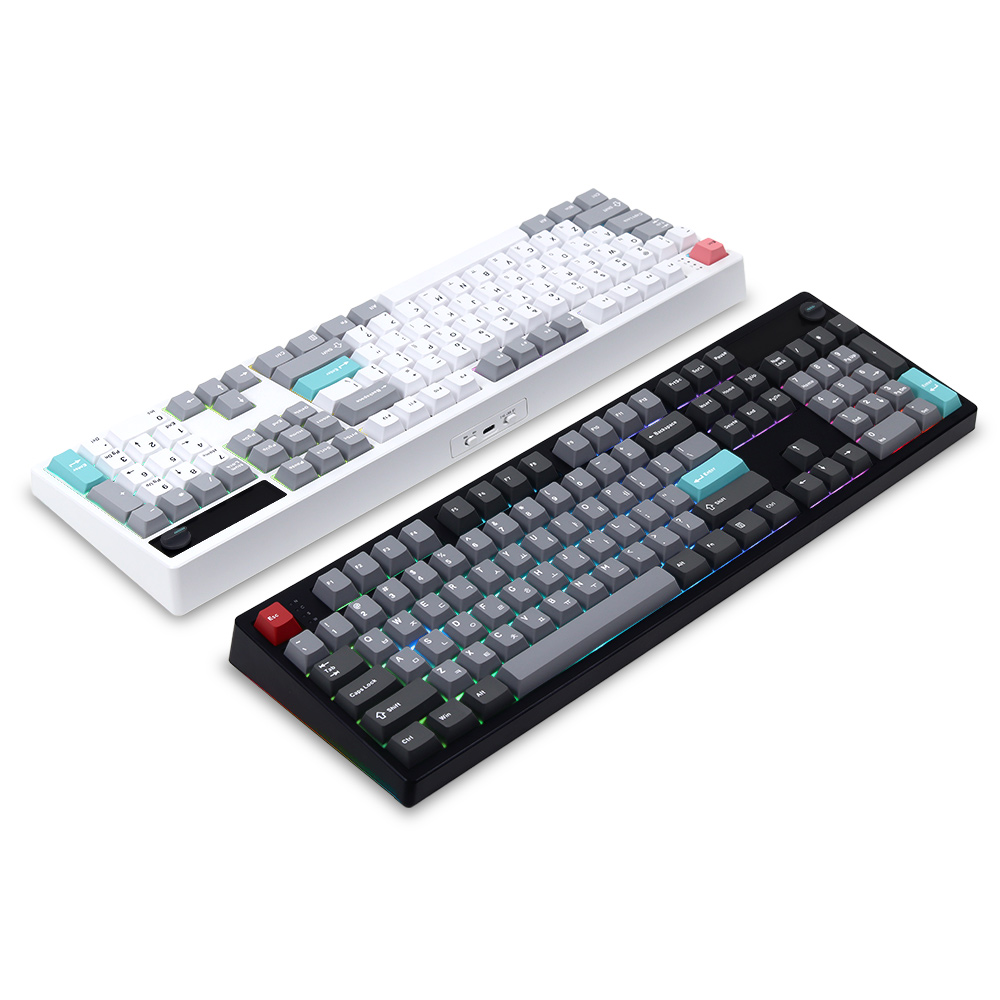 VARO V104K KNOB LCD 저소음 노브 유무선 사무용 게이밍 기계식 키보드 블루투스 이미지 6