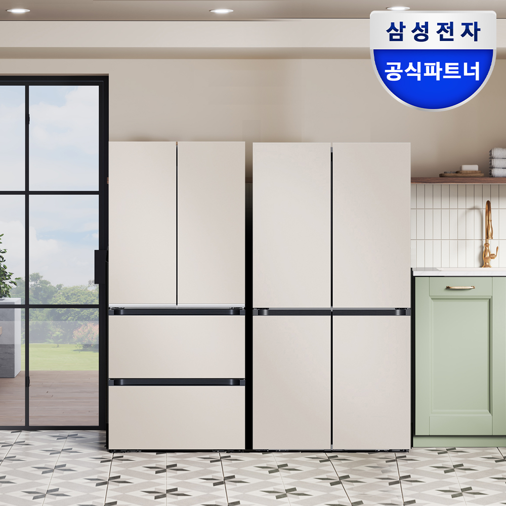 삼성 비스포크 AI 냉장고 김치냉장고 RM70F90M1GD RK70F49M2GD - 상품 이미지