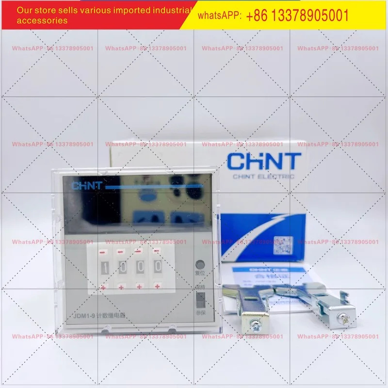 친트 디지털 디스플레이 프리셋 카운팅 릴레이 JDM1-9L AC220V 380V DC24V
