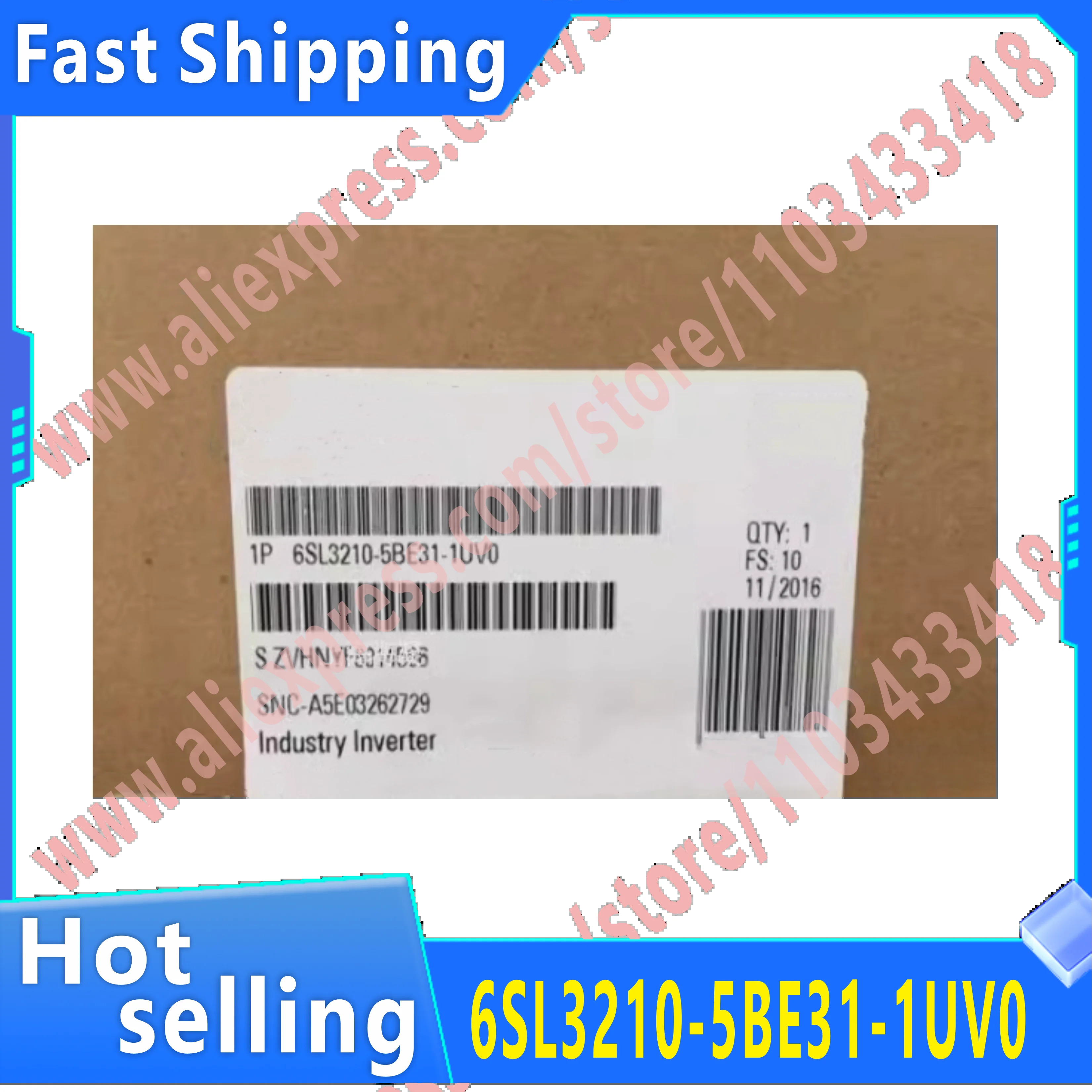 원본 6SL3210-5BE31-1UV0 6SL3210-5BE31-1CV0 주파수 변환기