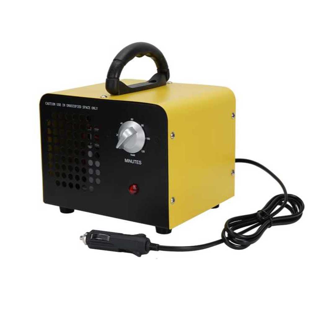 차량용 오존발생기 트렁크 탈취 냄새제거 용 12V 시거잭 - 상품 이미지