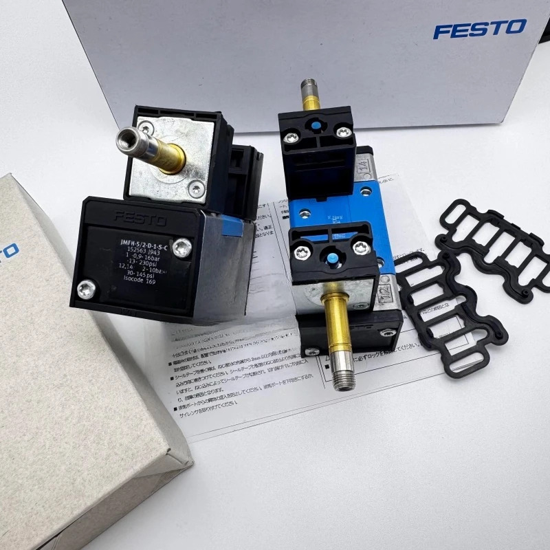 FESTO 솔레노이드 밸브 JMN1H/JMFH/MVH- 5/2-5/3G/E-3B-D-1-S-C 150980 부품