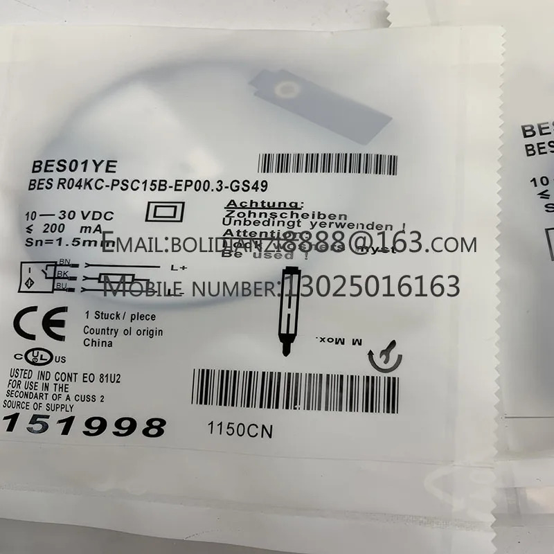 BES01WF BES R01ZC-PSC70B-BP00.3-GS49 오리지널 스위치 센서