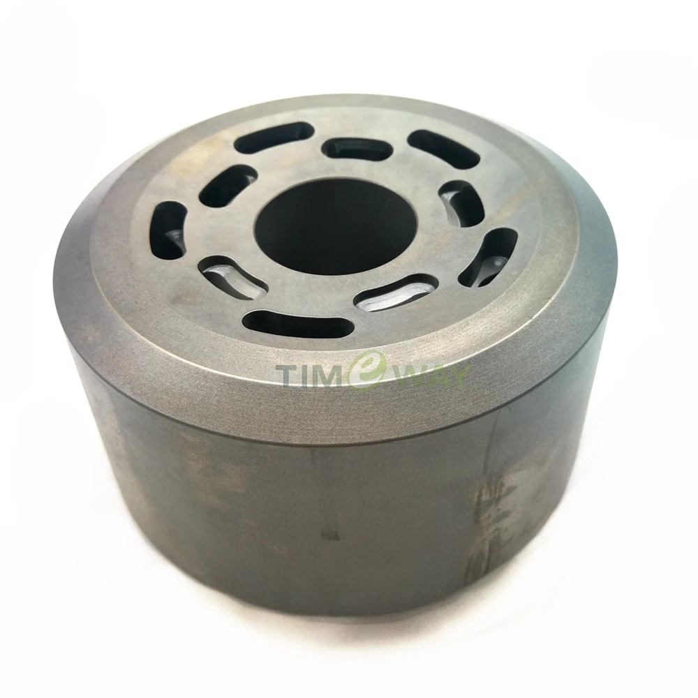 수리 Kayaba PSVL2-36CG 펌프 Kubota KX-080 굴삭기유압 부품 PSVL2 실린더 블록