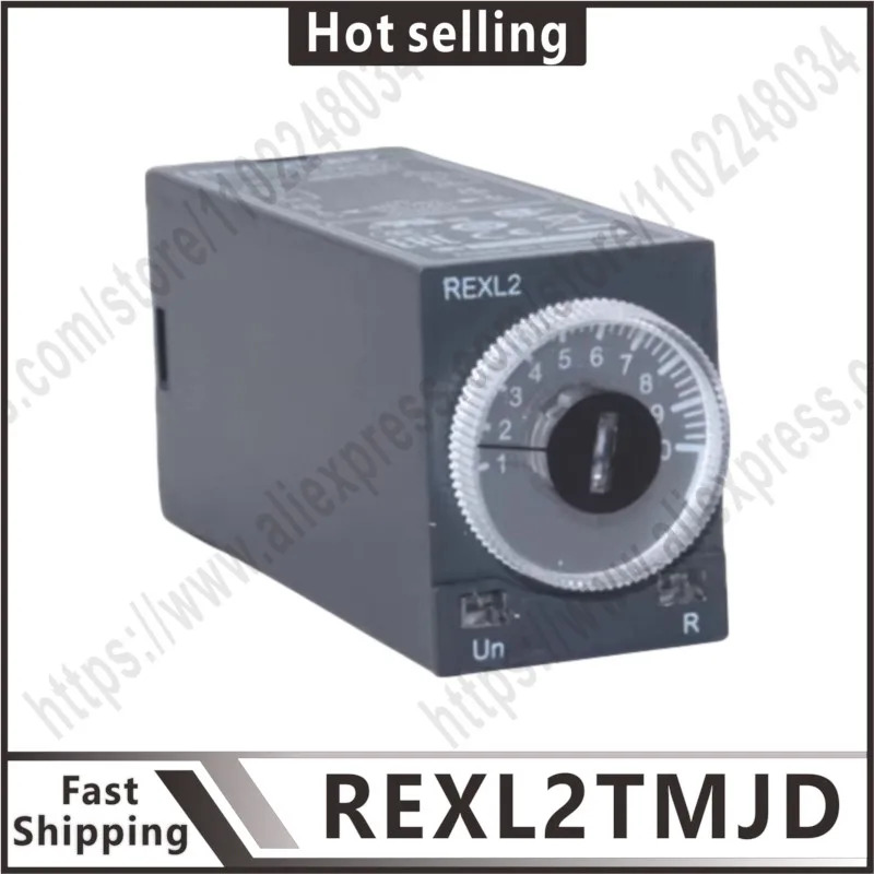 오리지널 REXL2TMJD 전도 지연 릴레이 -0.1s-100시-12V DC -2 오버클럭