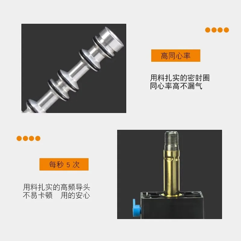 Tianyu 공압 솔레노이드 밸브 4V210-08 4V110-06 4V310-10 4v410 2위치 5방향 반전