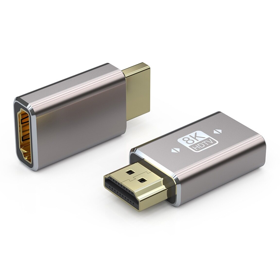 8K UHD HDMI 연장젠더 암 to 수 컨버터 노트북 듀얼모니터 연결 48Gpbs - 상세 이미지 2
