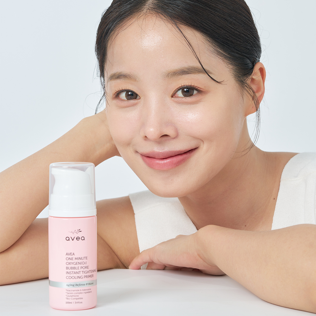 아베아 탄산 쿨링 프라이머 들뜨는 화장, 모공 면적 고민 해결 1분 버블 프라이머 30ml / 100ml 물광 광채 수분 이미지 3