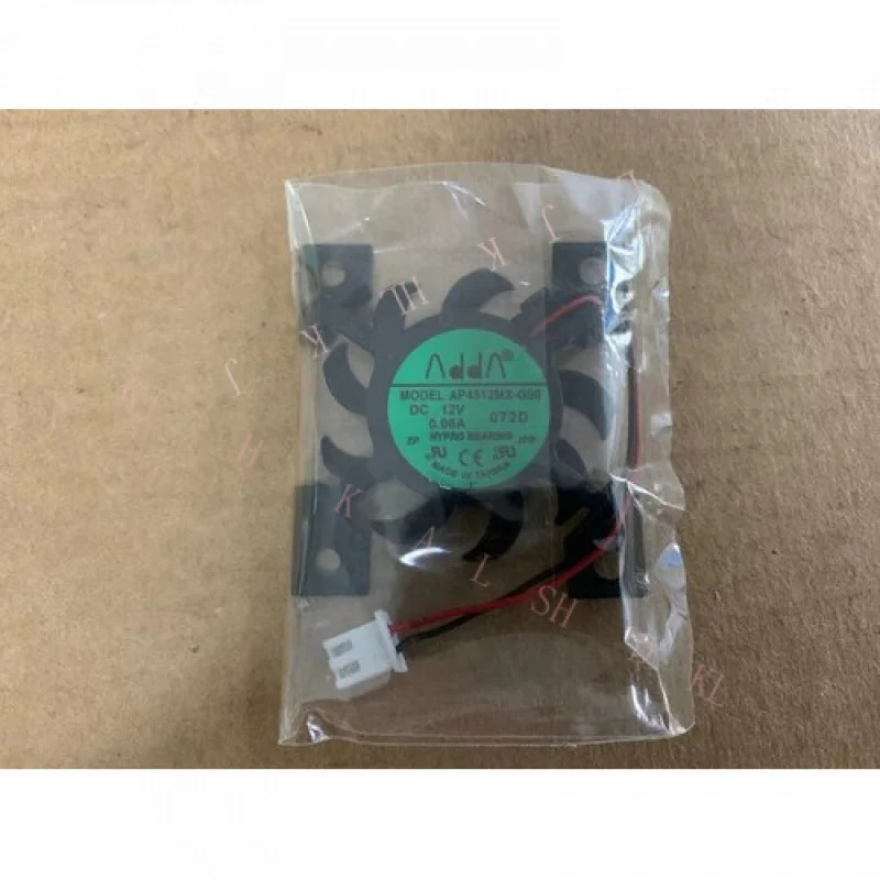 ADDA DC 12V 40mm 초박형 그래픽 카드 팬 0.06A 2핀 AP4512MX-G90N