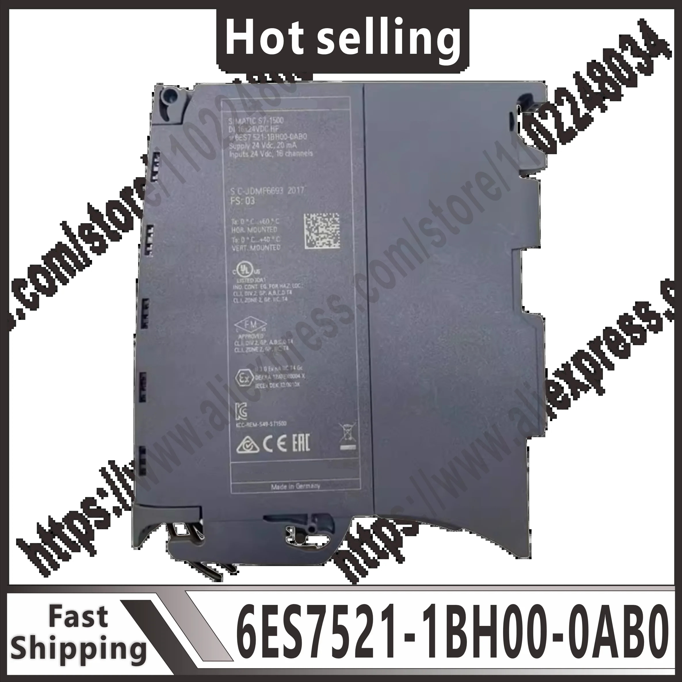 S7-1500 디지털 입력모듈 6ES7521-1BH00-0AB0 6ES7521-1BH50-0AA0 6ES7521-1BL00-0AB0 6ES7521-1FH00-0AA0