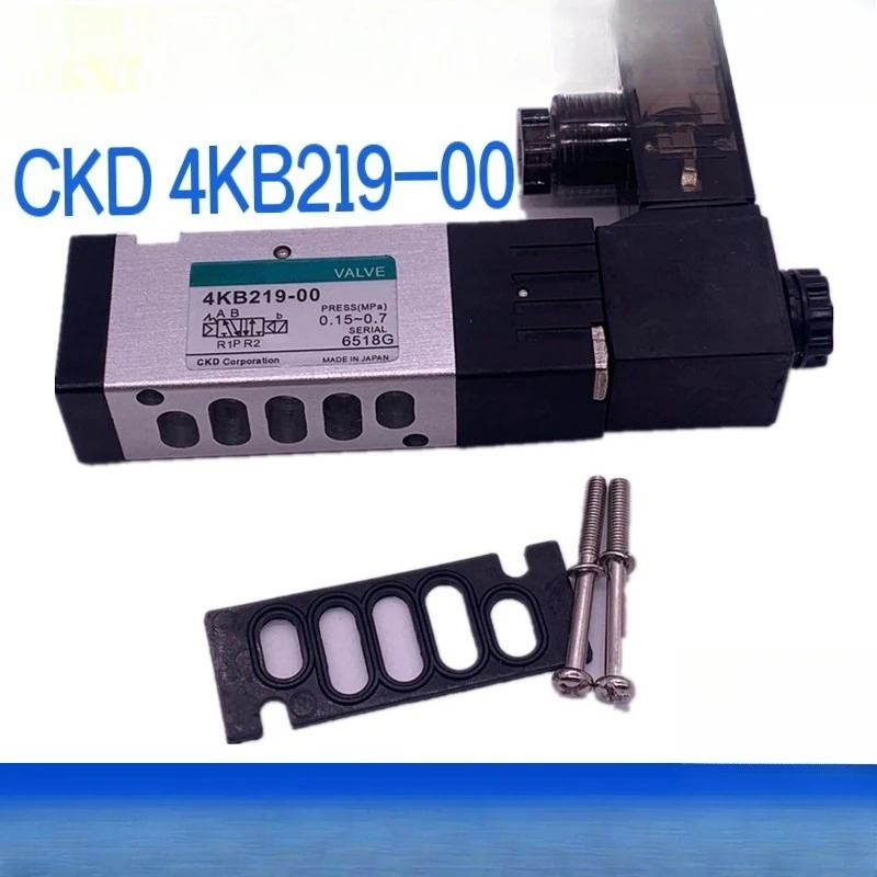 CKD 공압 솔레노이드 밸브부품 4KB219-00/M1L 전제어 방향 밸브 AC220V DC24V