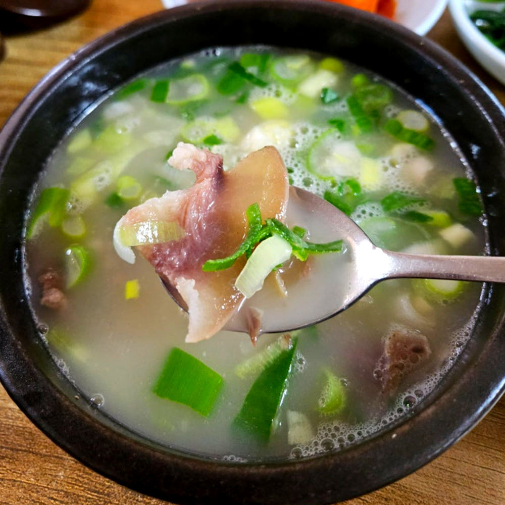 고기 듬뿍 맑은 소머리국밥 550g / 쫀득한 머릿고기 진한육수 - 상세 이미지 2