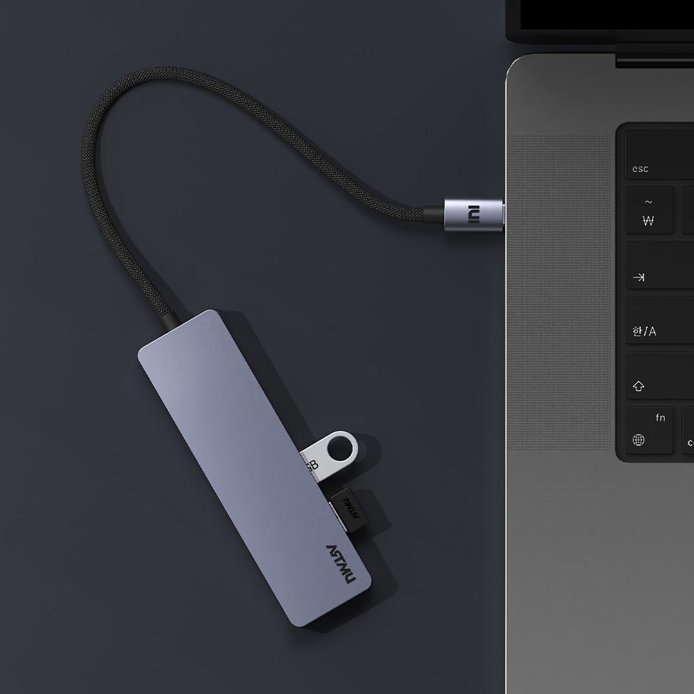 USB C타입 5in1 4K 60hz 5Gbps 멀티 허브 BH310 - 상세 이미지 5