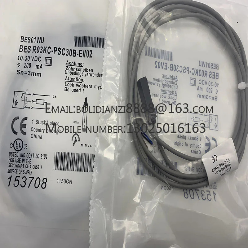 BES01WU BES R03KC-PSC30B-EV02 오리지널 스위치 센서
