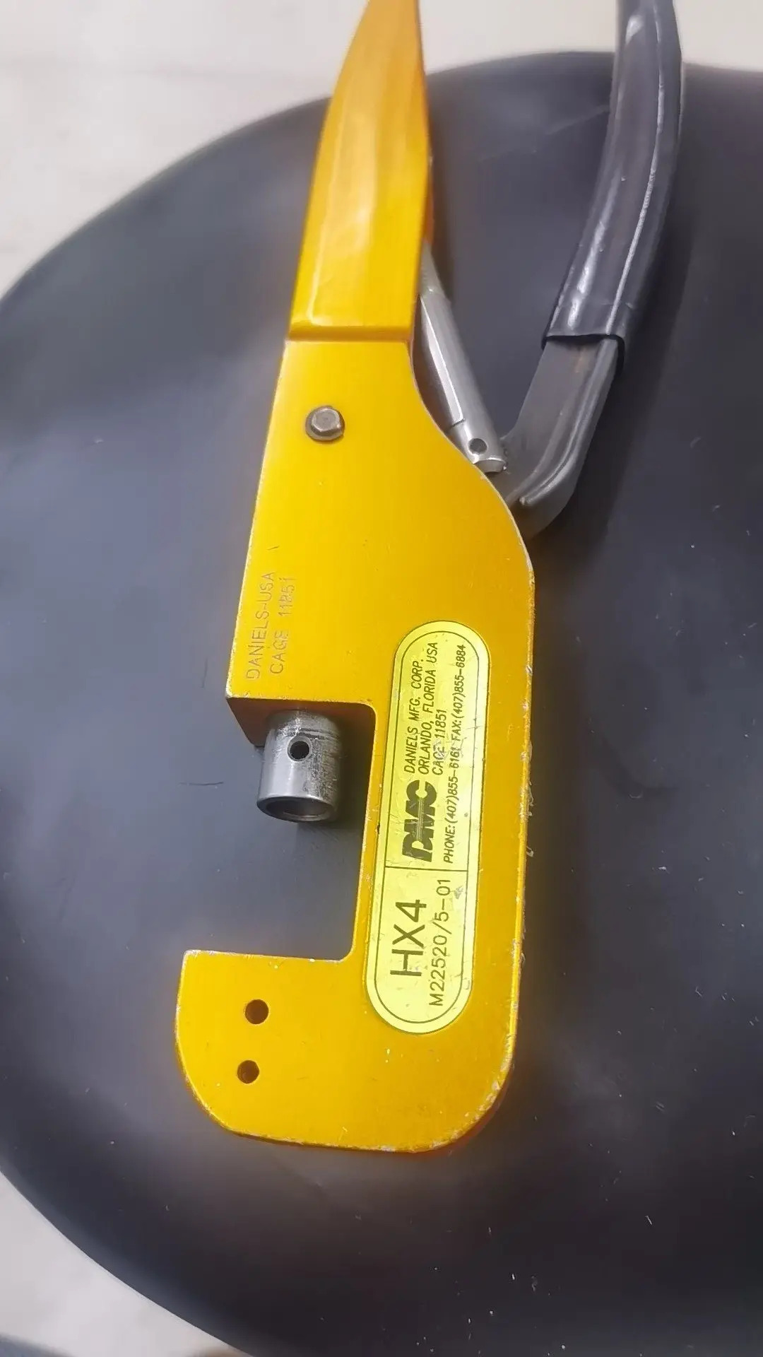 DMC M22520/5-01 HX4 와이어 크림핑 플라이어 크림프 도구