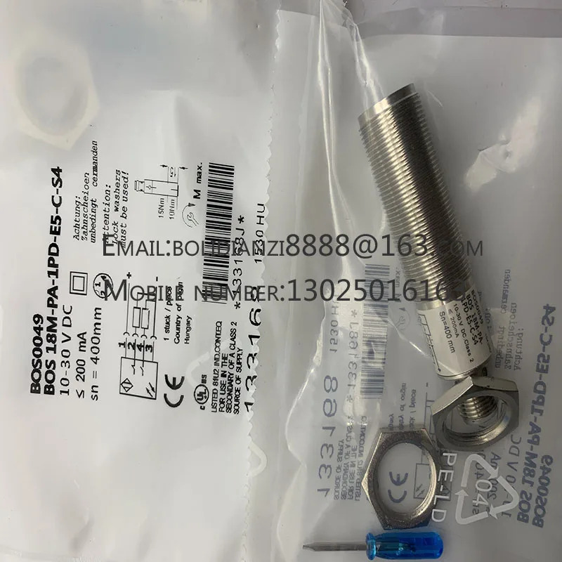 BOS0080 BOS 18M-PU-1PD-SA5-C 12M-PS-ID10-02 BOS01J8 18M-PUV-RD30-S4 신품 원본 스위치 센서
