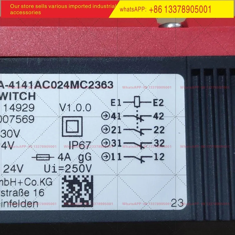 STP-TW-3A-4141AC024MC2363 lon 안전 도어록 스위치