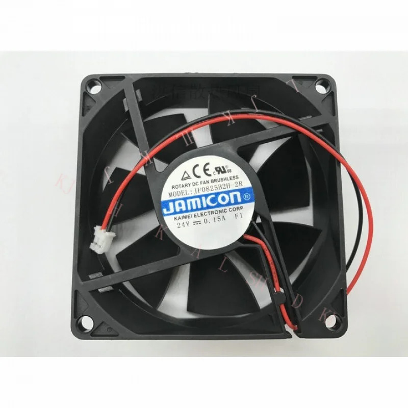 NN FOR JCON JF0825B2H-2R 24V 0.15A 8CM 8025 80mm 인버터 냉각팬 2핀