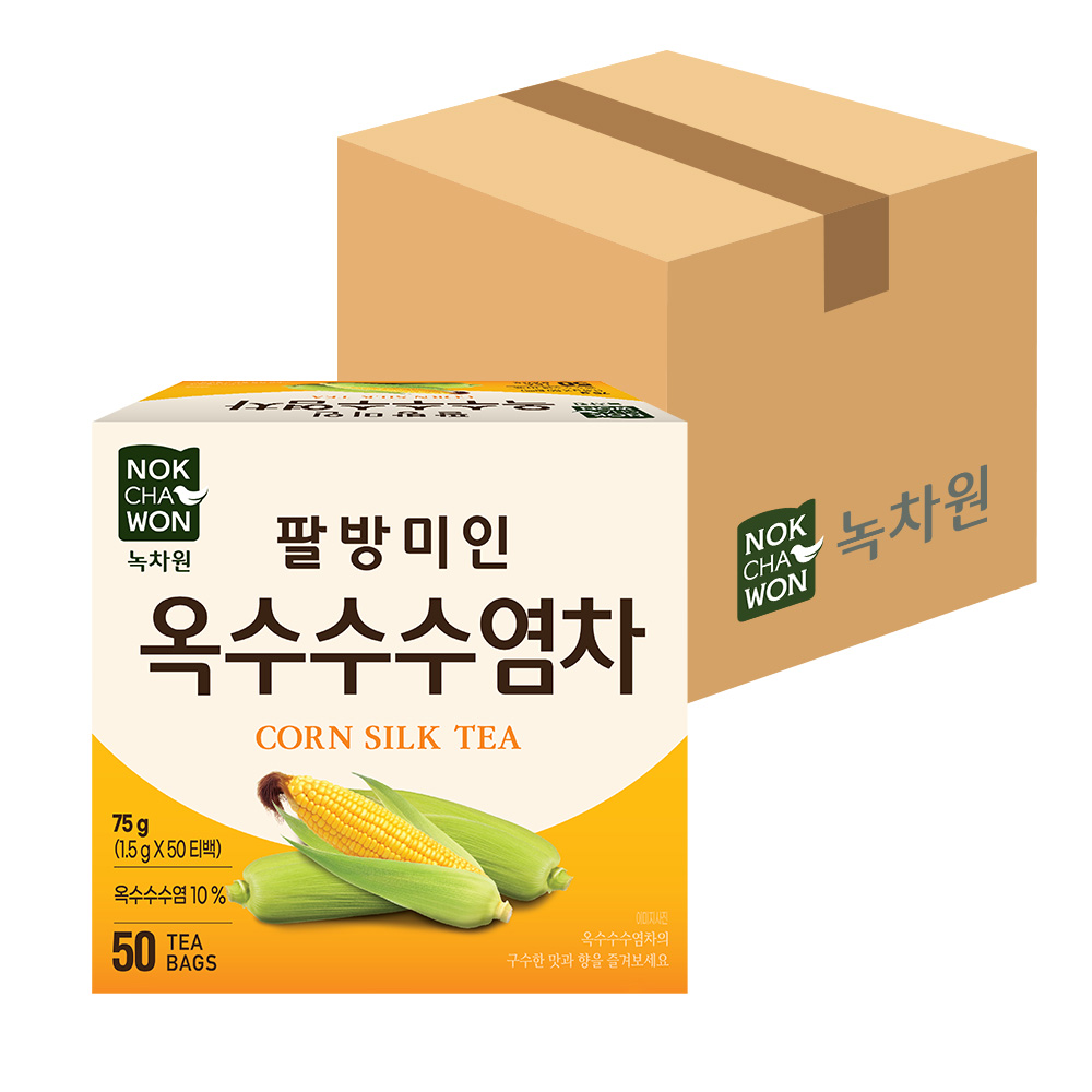 녹차원 옥수수수염차 50티백 1BOX (20입수) - 상품 이미지