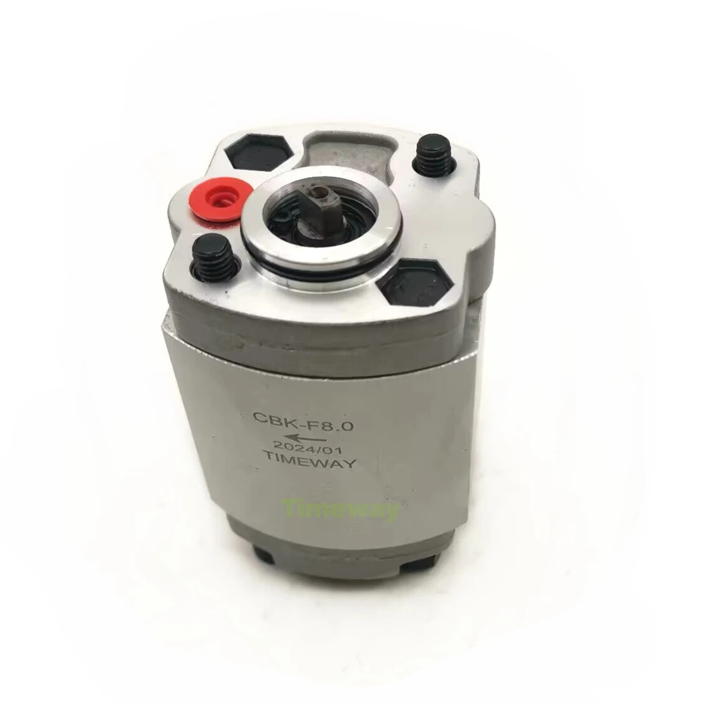 CBK 유압 오일 펌프 CBK-F2.5 CBK-F2.6 CBK-F2.7 CBK-F3.0 CBK-F3.2 기어 롱 샤프트 CW 회전 후면 인/프론트