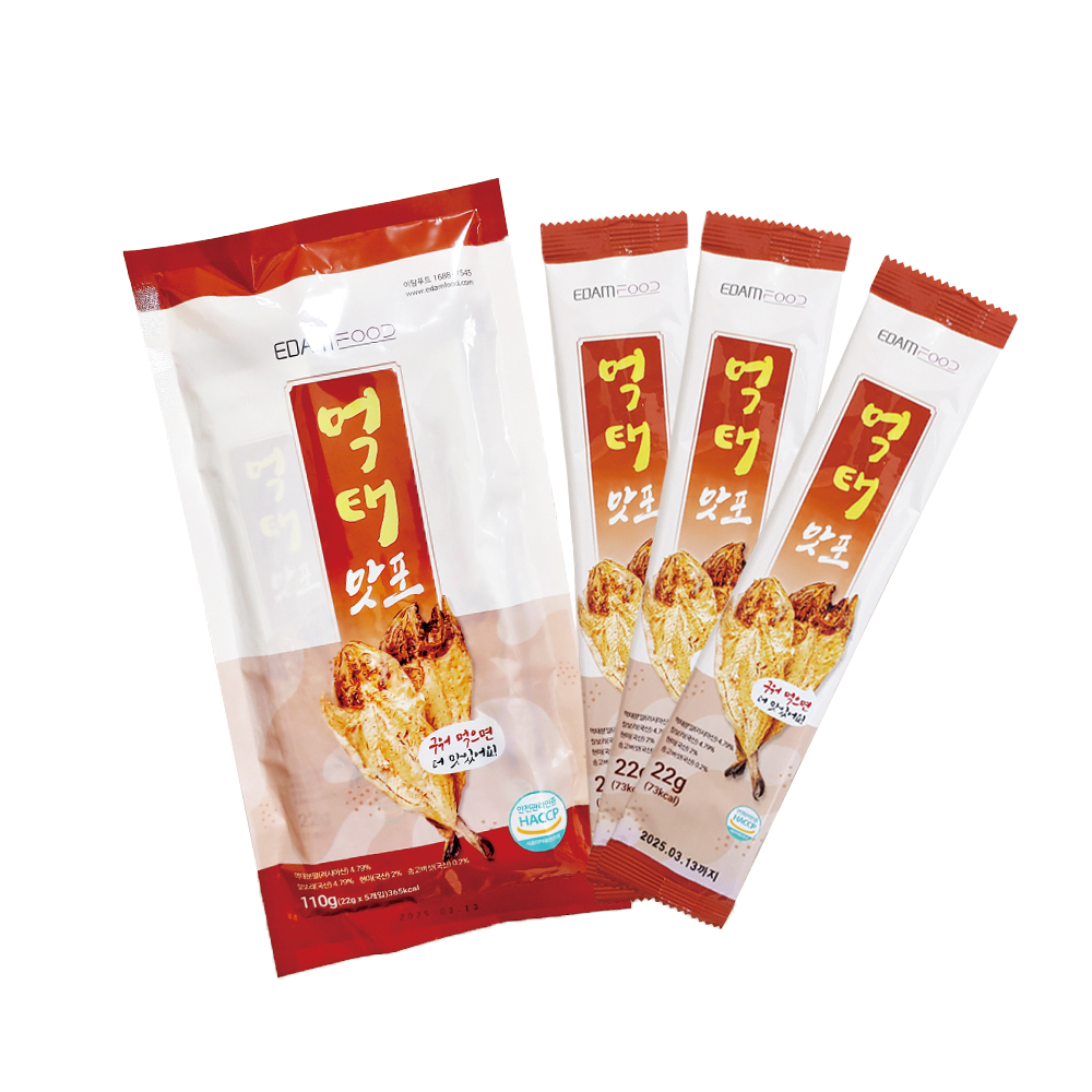 이담푸드 먹태 맛포 쫀드기 22g x 20개입 - 상품 이미지