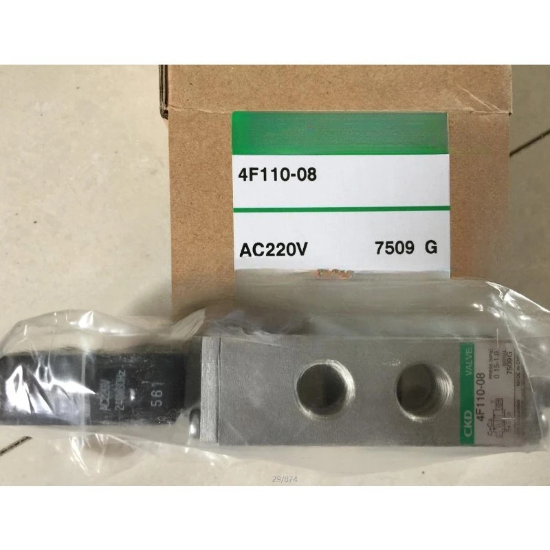 CKD 솔레노이드 밸브 4F110-08-AC110V AC220V DC24V부품