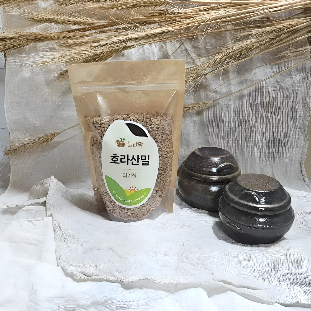 늘찬팜 호라산밀 1kg+1kg 고대곡물 건강잡곡 통곡물 이미지 6
