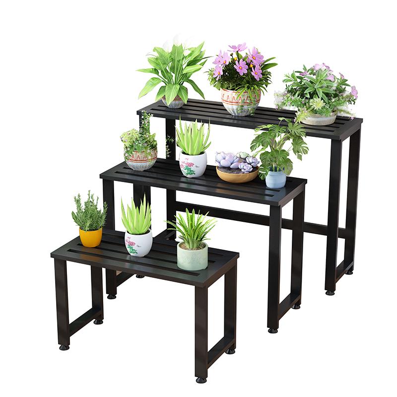 화분선반 식물 정리 진열장 다육이 철재 화분받침대 실내 가정용 - 상세 이미지 5