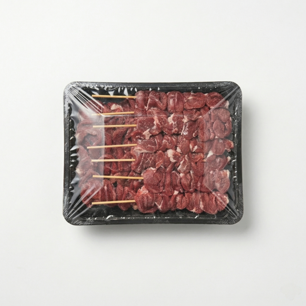 아름 수제 염통꼬치 18cm(30g x 20꼬치) 국내산 닭염통 분식 600g, 20개 - 상품 이미지