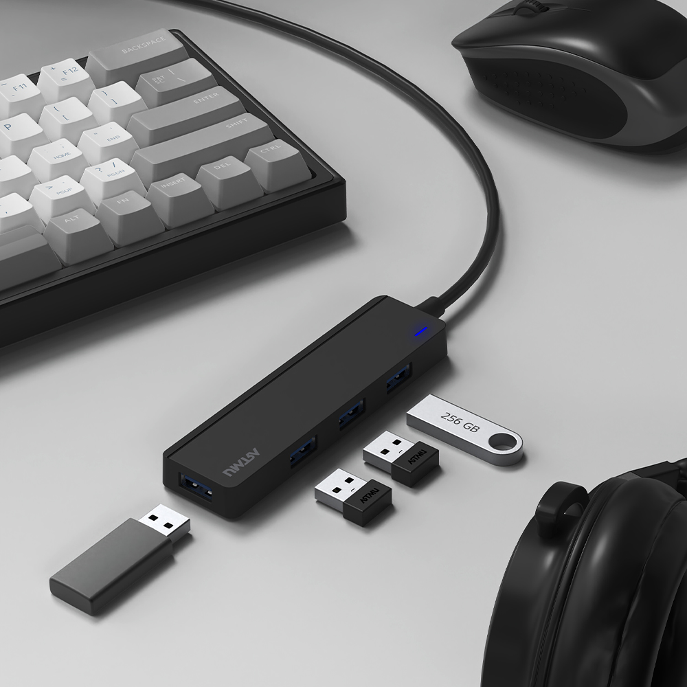 USB A타입 4포트 5Gbps 멀티 허브 1.5m BH110 - 상세 이미지 4