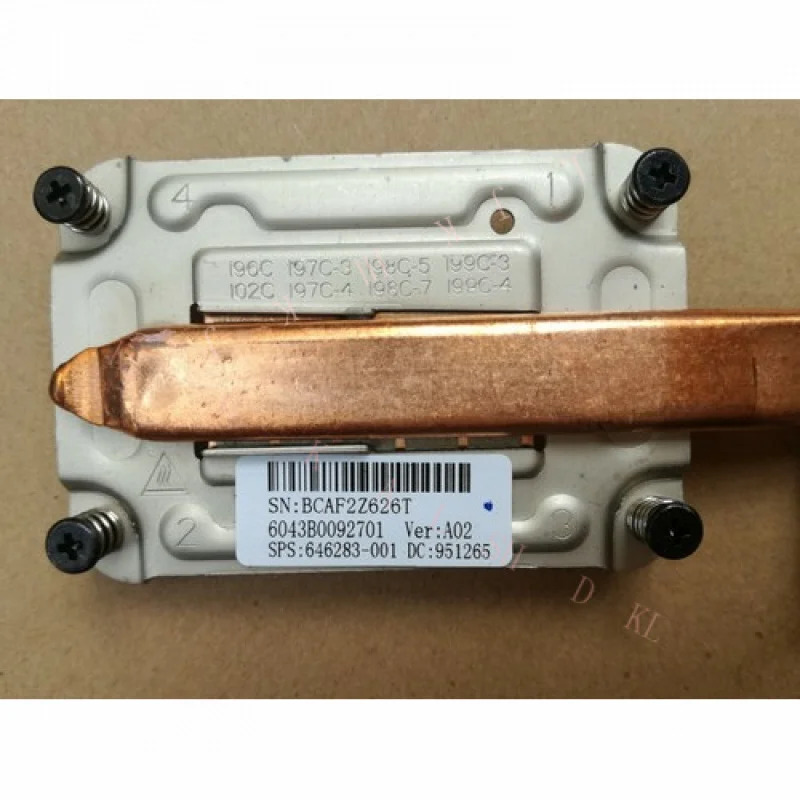 N coole hp호환 ProBook 4530S 4730S CPU 냉각 방열판 646283-001