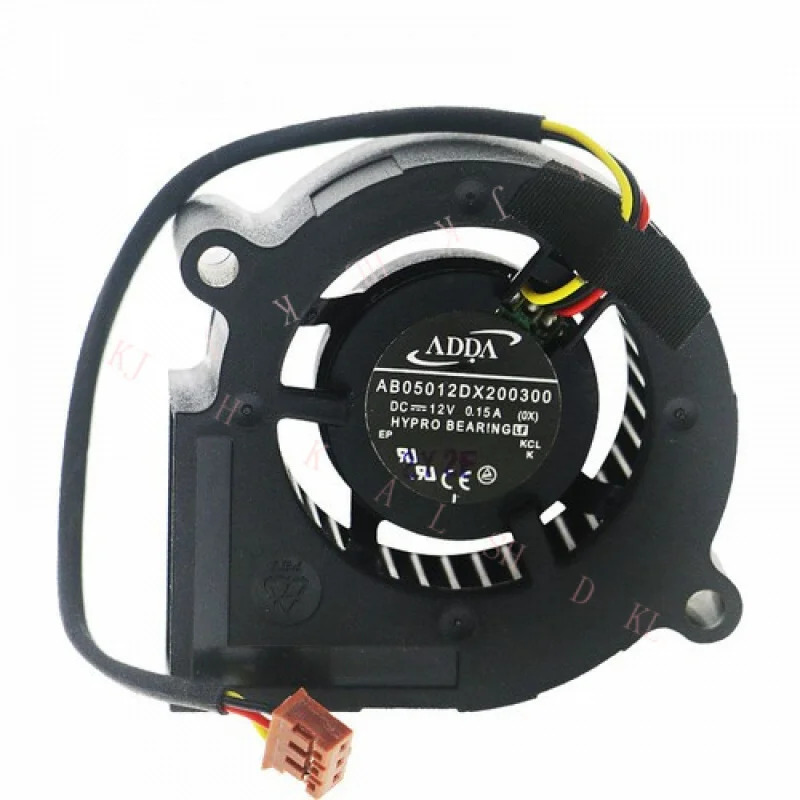 ADDA AB05012DX200300 터보 블로워 팬 3핀 DC 12V 0.15A 냉각팬