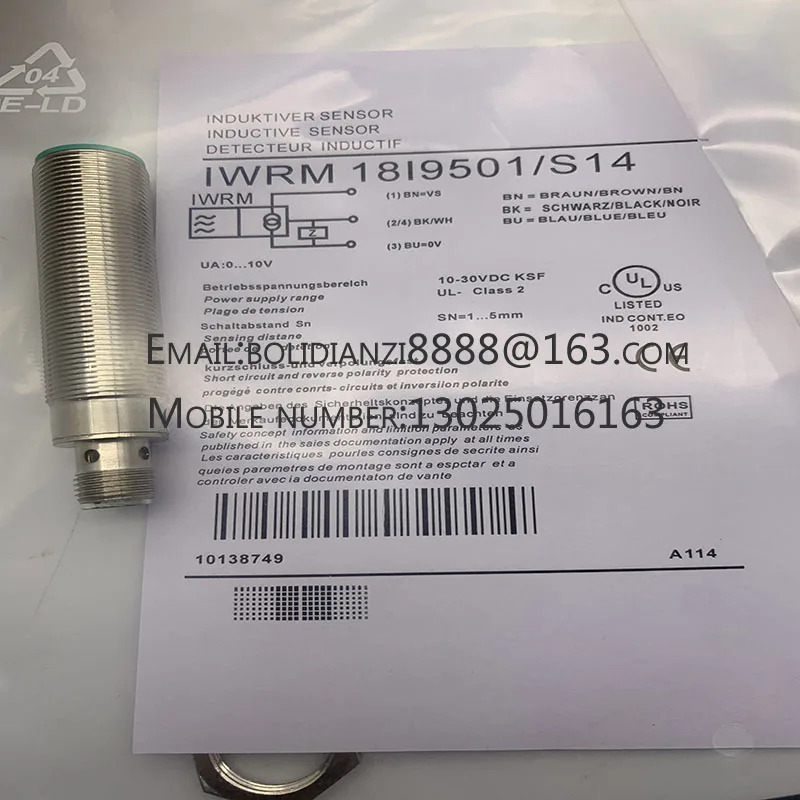 IWRM 30U9502 18I9511 30I9501 30U9501 신품 원본 스위치 센서