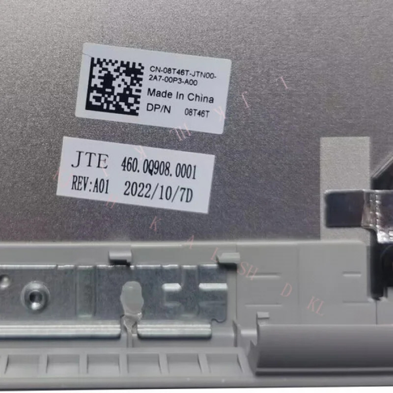 NN 08T46T 델 인스피론 14Pro 5420 5425 LCD 후면 덮개 단 백 커버 8T46T 신품