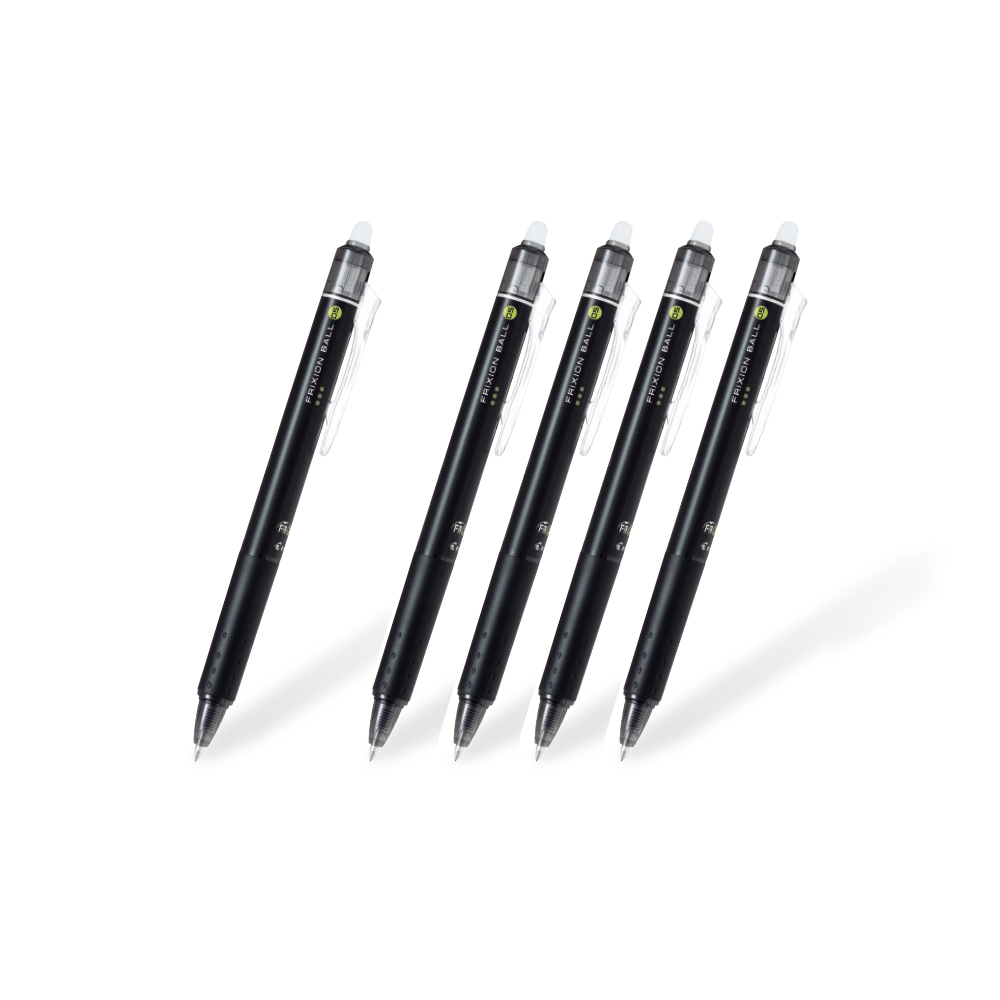 파이롯트 지워지는 젤펜 0.5mm, 블랙 단색, 5개 - 상품 이미지