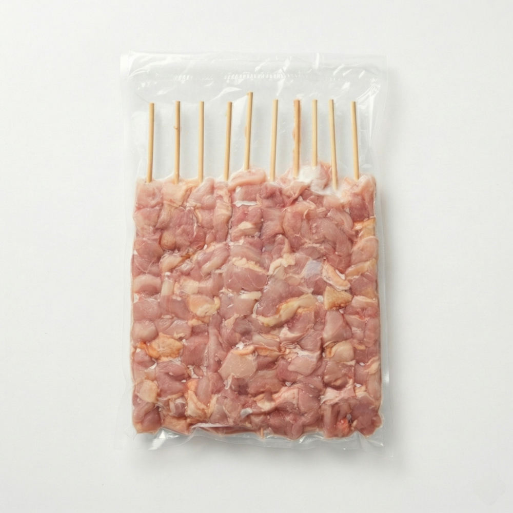 아름 수제 닭꼬치 순살 40cm(10꼬치) 닭다리살 꼬치구이용 1.7kg, 10개 - 상품 이미지
