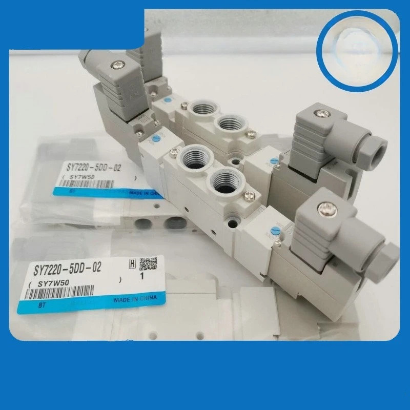 SMC 타입 솔레노이드 밸브 부품 SY7120/7220/7320-5DZD-02/-5D/-5DZ/-4DD/C8/C10