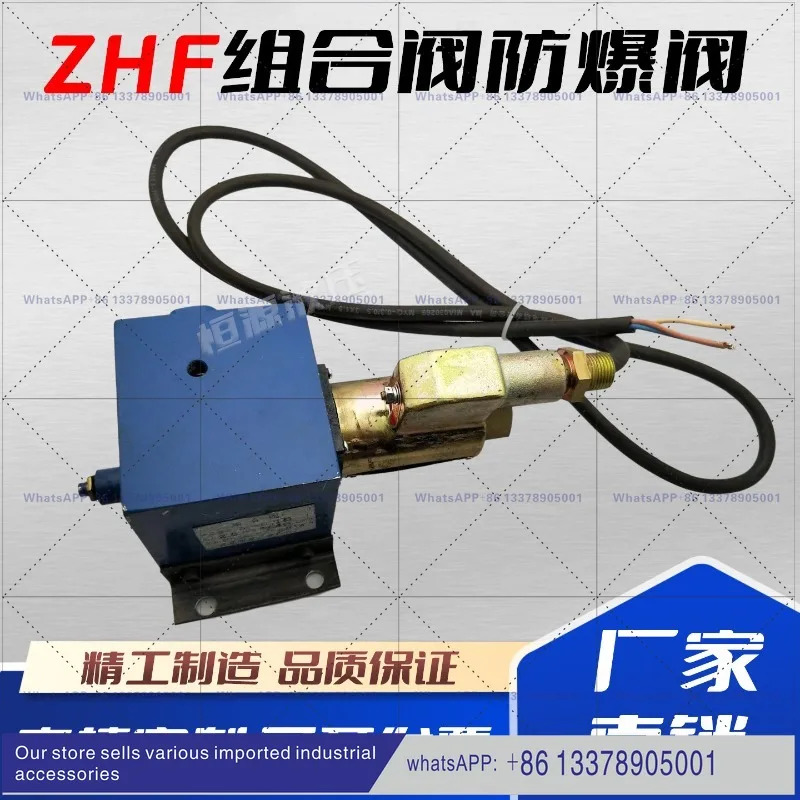 Jiangyin Shuanglin 유압 부품 공장 콤비네이션 밸브 방폭 ZHF 시리즈 ZHF-10/15/25/63 솔레노이드