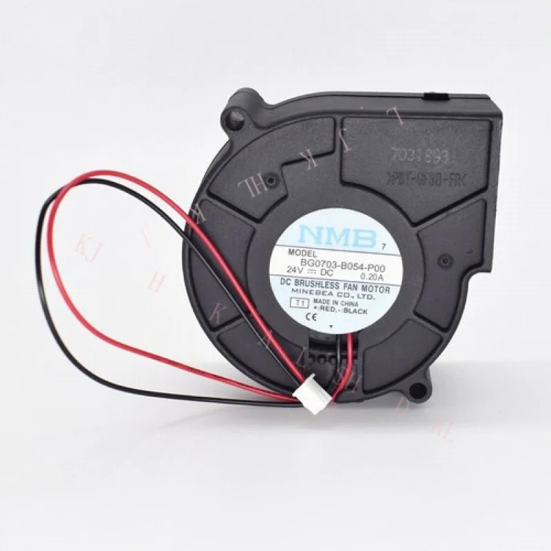 N for BG0703-B054-P00 24V 0.20A 볼 브러시리스 DC 블로워 팬 2핀 75x75x30mm