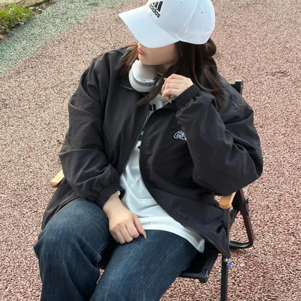아디다스 오리지널 시티 스케이트 바람막이 자켓 저지 블랙 JN1660 - 상세 이미지 2