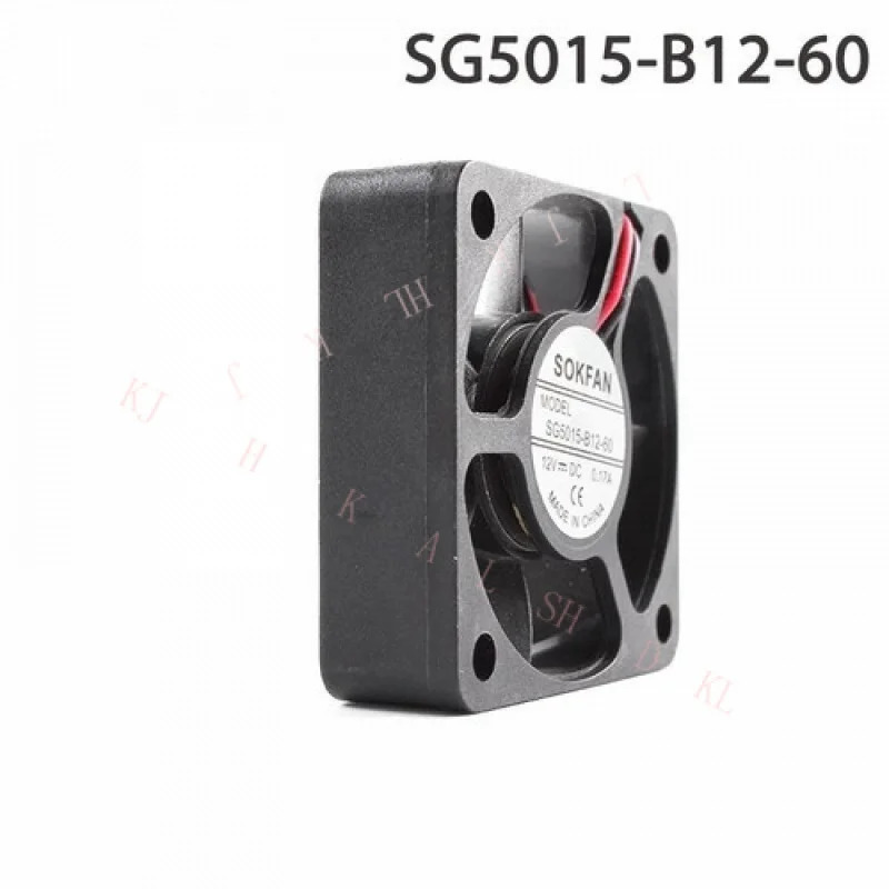 N FOR SOKFAN SG5015-B12-60 5015 12V 0.17A 인버터 볼 쿨링 팬
