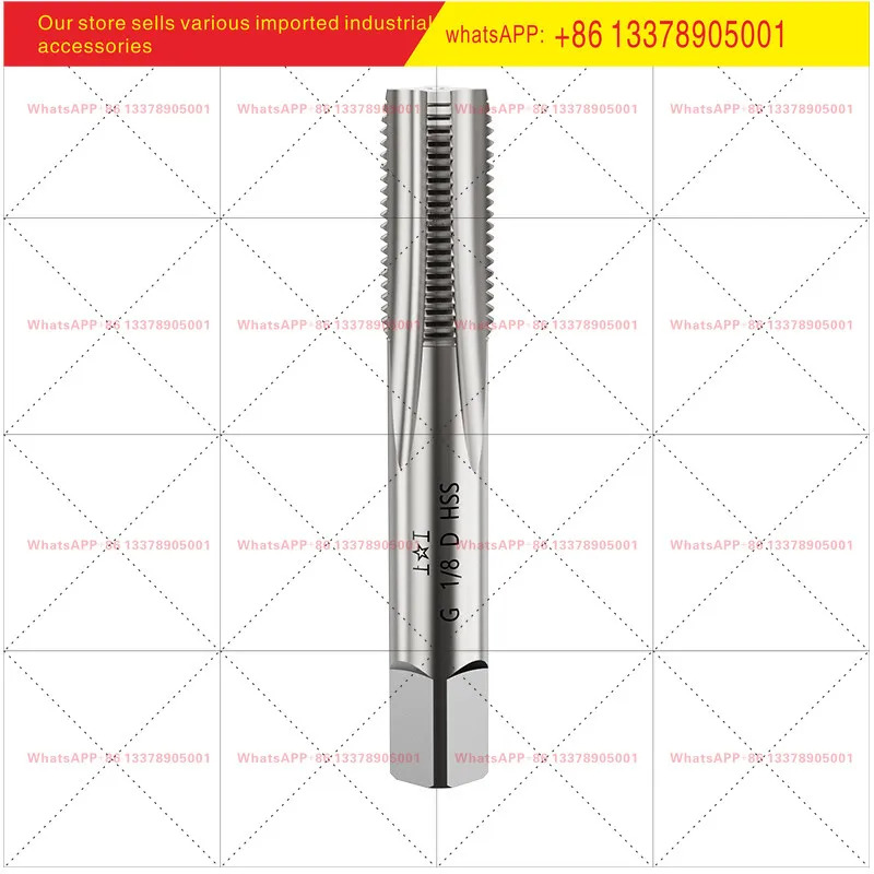 55도 테이퍼드 파이프 나사 탭 ZG1/8-ZG 1인치 인치