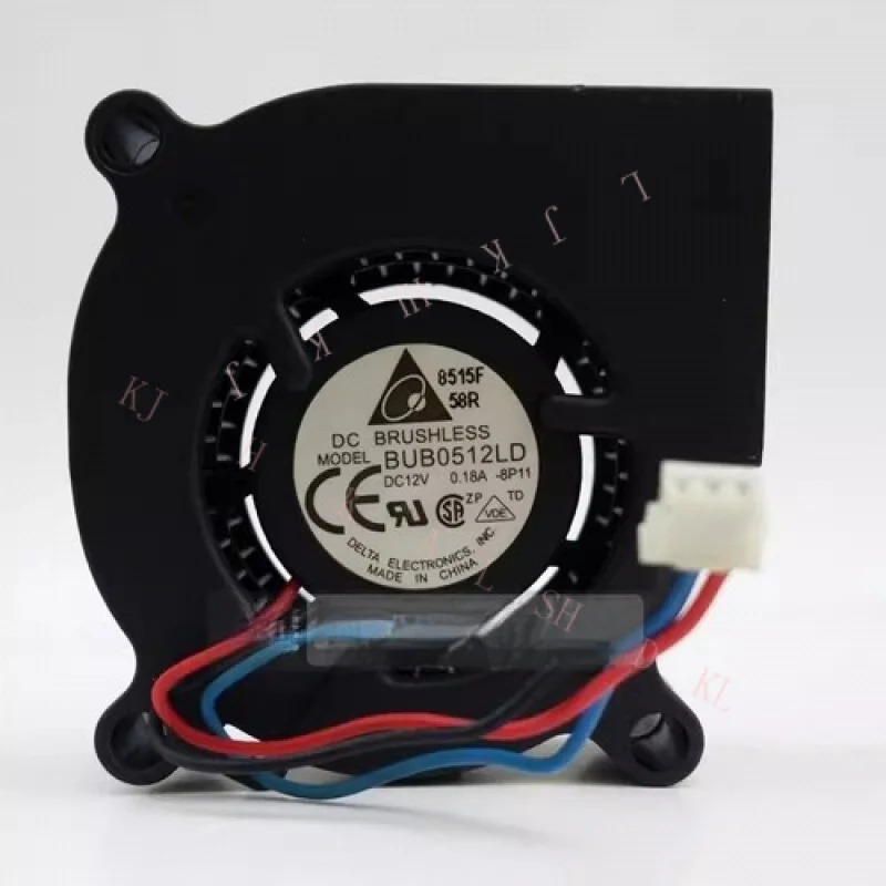 델타 BUB0512LD DC12V 0.18A 3핀 터보 냉각팬N
