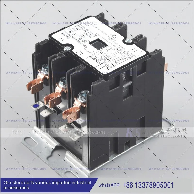 HCC-3XU04CY 208-240V 40A 3상 AC 접촉기 인디어 전기 튀김로