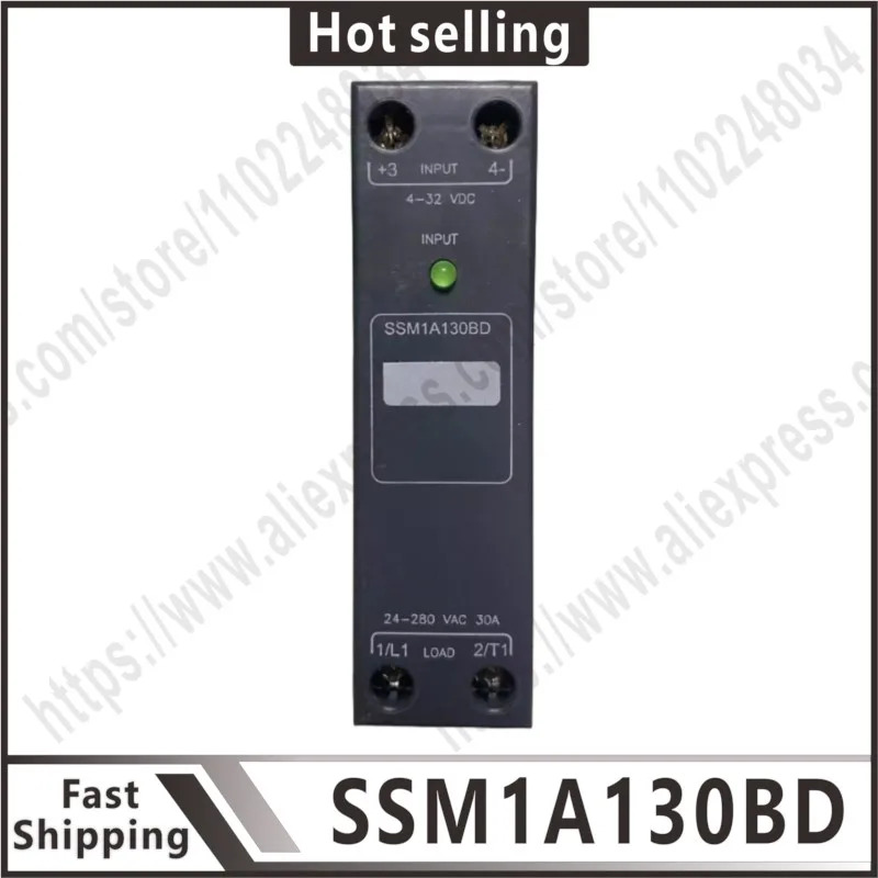SSM1A130BD Harmony 솔리드 스테이트 릴레이 35A DIN 레일 장착 제로 전압 스위치 입력 432V DC