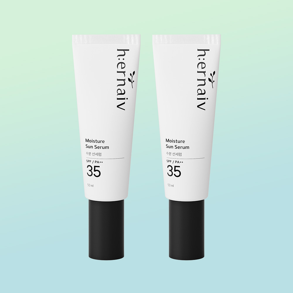 [11.1~11 폼클렌저 증정]어네이브 수분 선세럼 무기자차 아기 유아 이지워시 선크림 SPF35 50ml 2개세트 - 상세 이미지 2