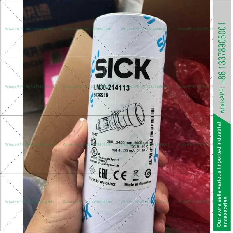 오리지널 SICK6036919 신형 UM30-214113 초음파 센서